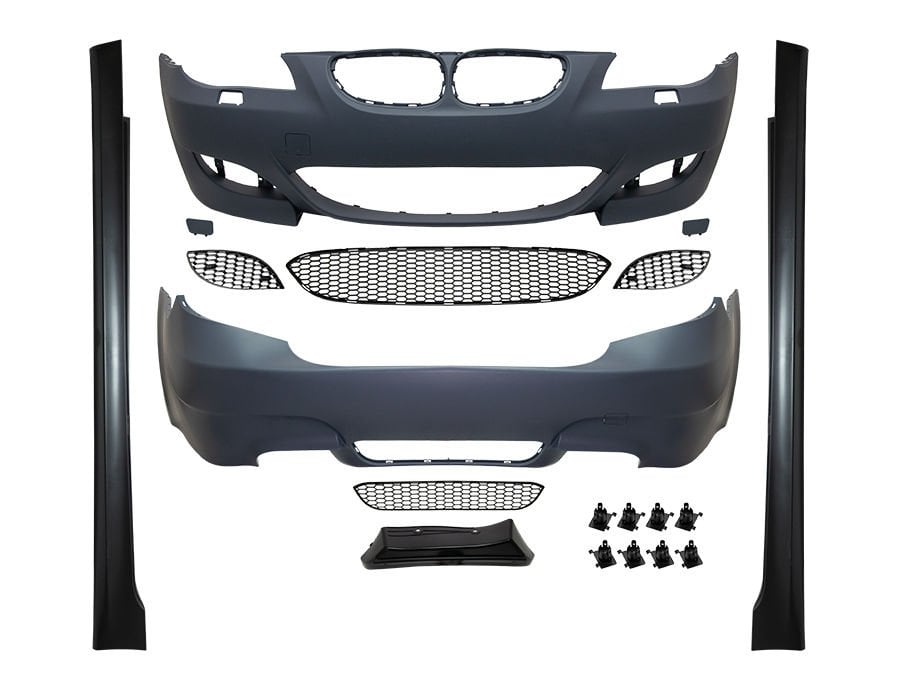 Bmw Gövde Kiti E60+LCI F.Yık-lı, SİS Delikli, 2B2-Çıkış, Mrşp-li -/// M5-STYLE- 2003-09 51127895753S1-51117899050S1-5177790717-51777907177
