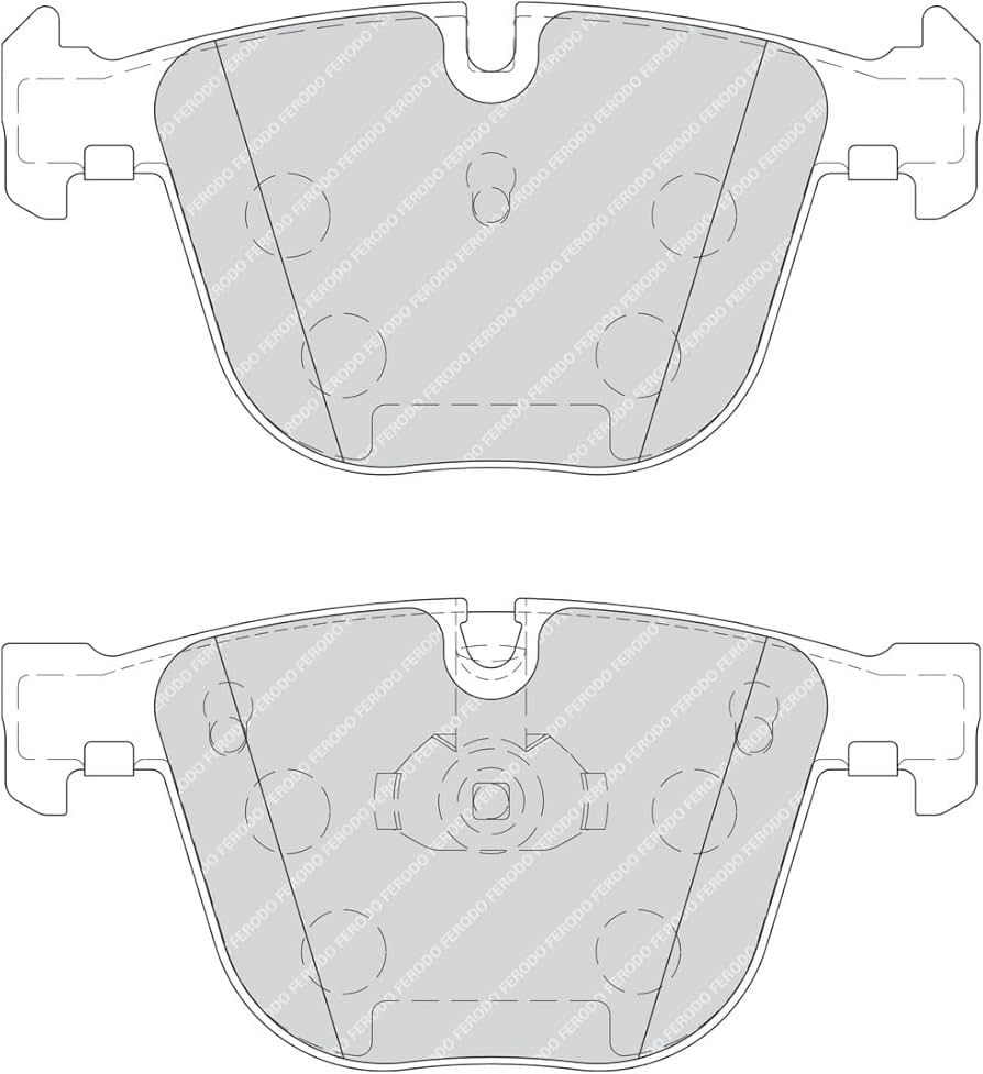 Bmw Fren Balatası Arka E60-E65-E70-F15-E71 34216768471