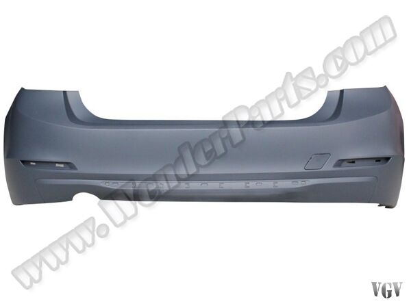 Bmw Arka Tampon 0-Çıkış Delikli-Nikelajlı-Luxury 2012-15 F30 51127312730