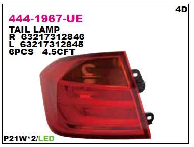 Bmw Stop Dış Sağ F30 63217312846