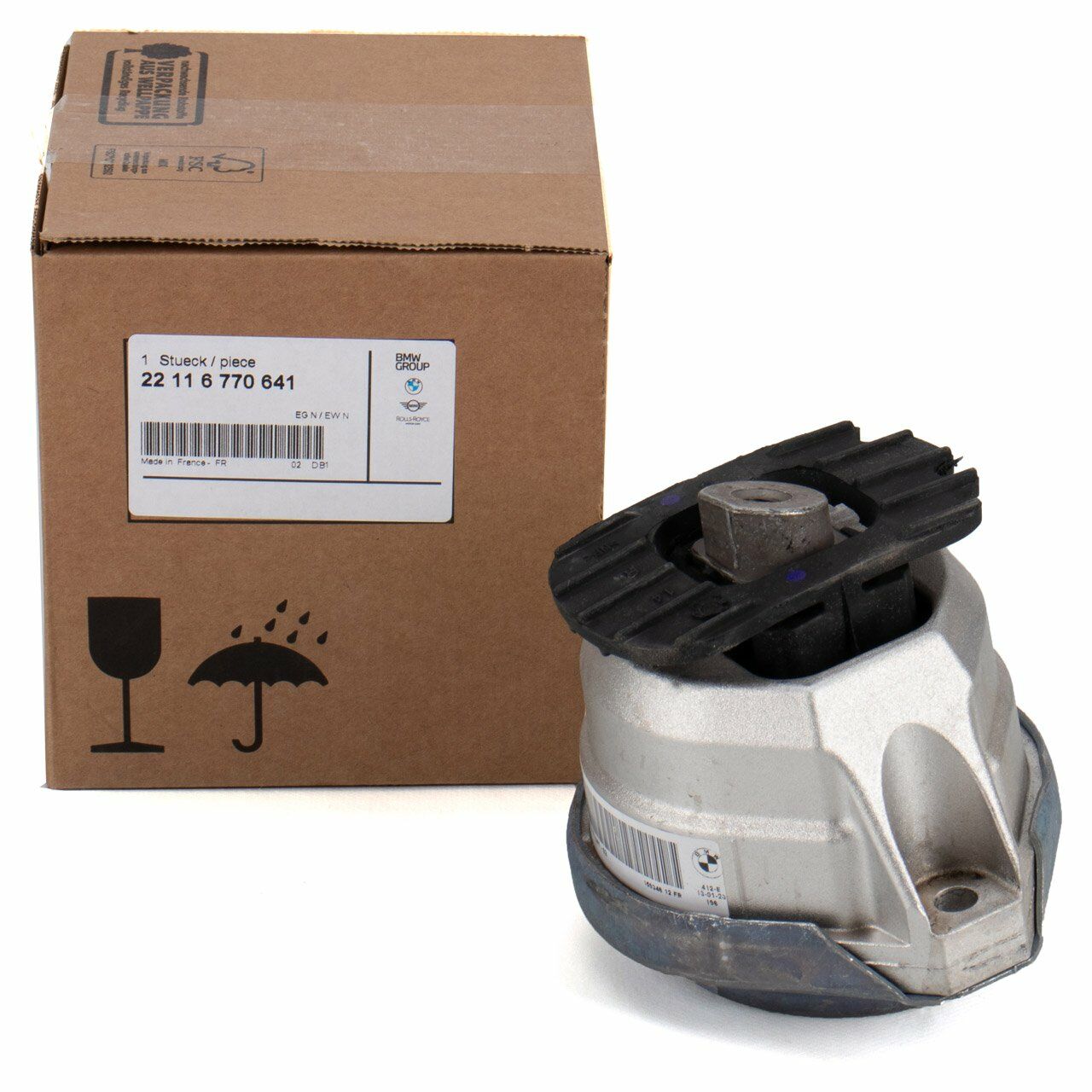 Bmw Motor Takoz Sol E60 22116770641