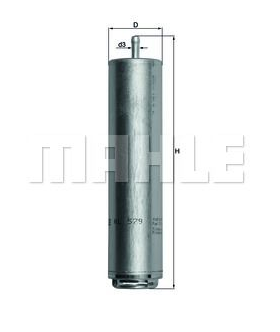 Bmw Yakit Filtresi H337Wk E90-E91-E92-E93 M47N2-N47-M57N2-N57 2005-2010 13327793672