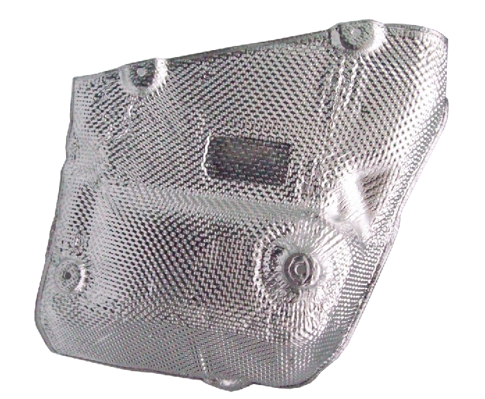 Bmw Egzoz Isı Yalıtımı Arka Sol Amyantı Susturucu F10 51487193499