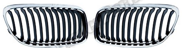 Bmw Panjur 2008-20011 Bm E90Lcı Krom-Siyah (Takım) 51137201967