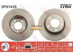 Bmw Fren Disk Ön F20 F30 34116792217