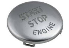 Bmw Start Stop Düğme Kapağı Gümüş E60 E90 E84 E70 E71 E72 61319154945