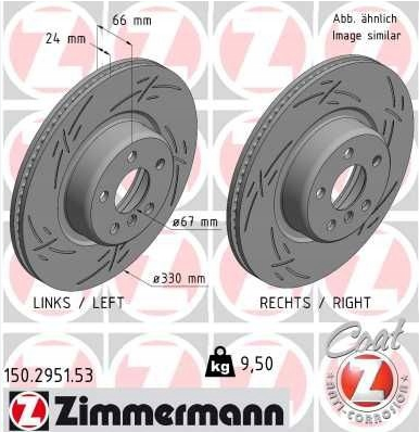 Bmw Fren Diski Ön Spor Delikli 5G30-G31-X3 G01 34106865722