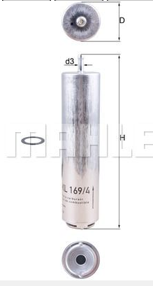 Bmw Yakıt Filtresi E60-F10 13327811227-13327822499