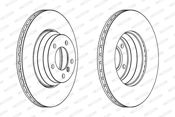 Bmw Fren Disk Ön E81-E82-E87-E88-E90-E91-E92-E93-X1 E84 34116854999