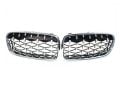 Bmw Panjur Elmas (Diamond) Desen Krom-Krom Set F30 51137263482