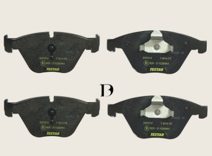 Bmw Fren Balatası Ön Tek Saclı E90-E91-E92-E93-X1 E84 34116794916-34116794919-34112339273