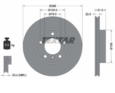 Bmw Fren Disk Ön Havalı E36-E46 34116864060