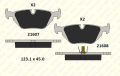 Bmw Fren Balatasi Arka E36 Bm 1991-1999 34216761238