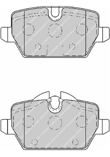 Bmw Fren Balatası Arka E81-E87-E90-E92 34216788183