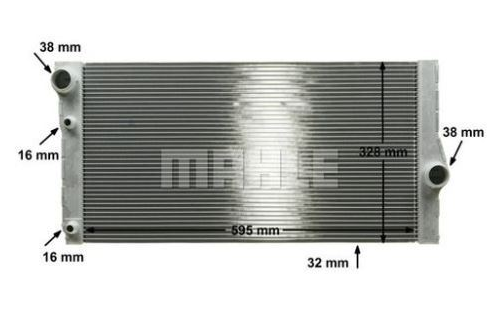 Bmw Su Radyatörü 4 Çıkışlı F10 525 17118509175